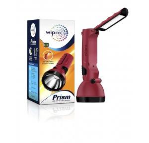Wipro LED Torch Cum Lantern 4 Watt Prism Rechargeable