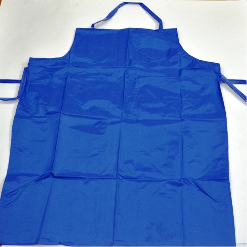 Gripwell Blue Poly Nitro Propylene Apron, Size: 24 x 36 inch