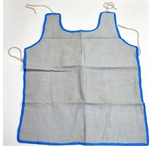 Gripwell White 2 Piece Leather Apron, Size: 24 x 36 inch