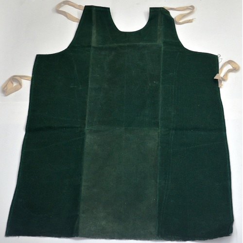 Gripwell Green Canvas Waxed Apron, Size: 24 x 36 inch