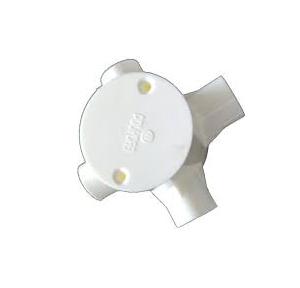 Polycab PVC Junction Box 3 Way Size 25 mm