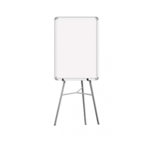 Non Magnetic White Board With MS Coated 5 Ft White Board  Stand