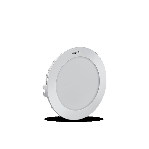 Wipro Garnet Slim Round Panel Light 16W, D821665, Cut Out Size : 176mm, Dimension - 190 x 20 mm