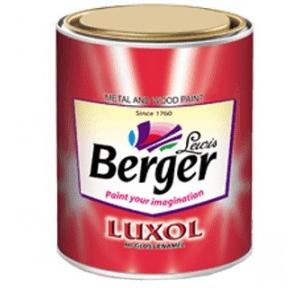 Berger Luxol High Gloss Enamel Paint Black, 1 Ltr