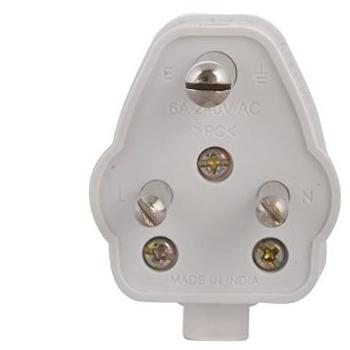Anchor Plug Top 39572 ISI 3 Pin 6Amp
