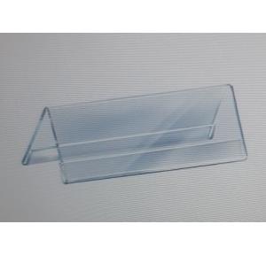 Acrylic Menu Tag Holder Thickness 2 MM Size 120x55 MM