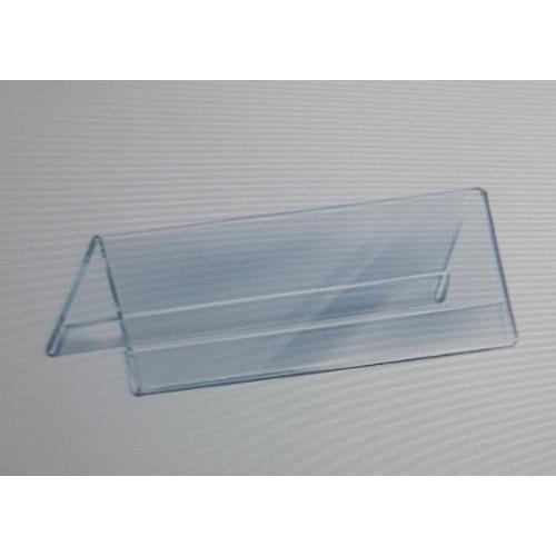 Acrylic Menu Tag Holder, Thickness- 2 mm, Size-120x55 mm