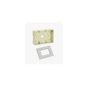 Anchor Roma Classic 8M Deko Single Mounting Plate, 30431WH