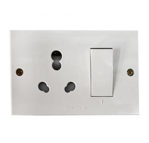 Anchor Combined Switch & Socket 16A