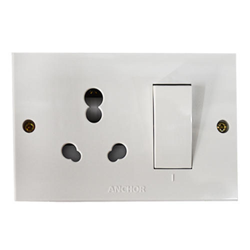 Anchor Combined Switch & Socket 16A