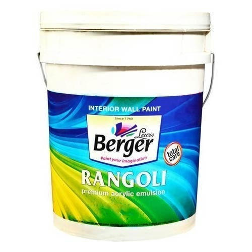 Berger Rangoli Plastic Emulsion Paint ( White ) 1 ltr