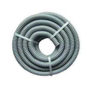 PVC Electrical Conduit Flexible Pipe 25mm Length: 27 Mtr Grey