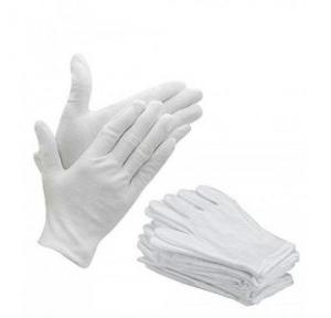 Cotton Pantry Gloves White 1 Pair
