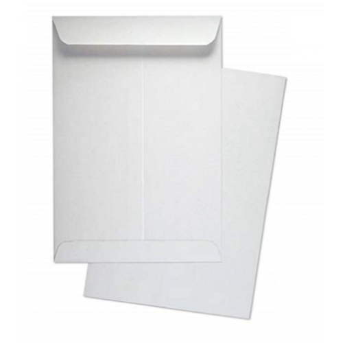 White Envelope 100 Gsm  Size -A4 ( Pack of 10 )