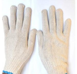 Gripwell GCKG 80 White Cotton Knited Gloves, Length: 9.75 inch