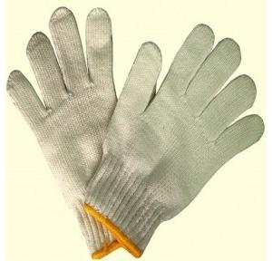 Gripwell GCKG 60 Cotton Knitted Hand Gloves White Length: 9.25 inch