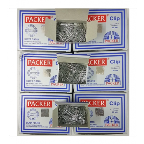 Packer Gem Clip 26mm (Pack Of 80 Pcs)