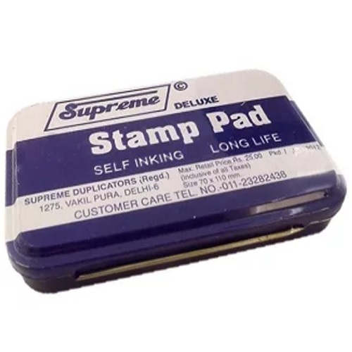 Supreme Blue Stamp Pad, Large