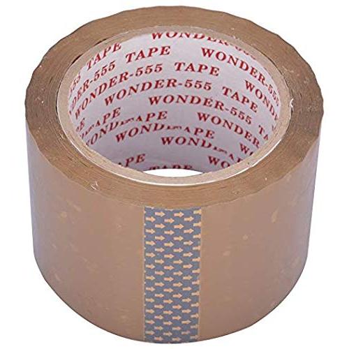 Wonder BOPP Tape Brown 72mm 60 mtr 40 Micron