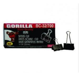 Gorila Binder Clip 32mm (Pack of 12 pcs)