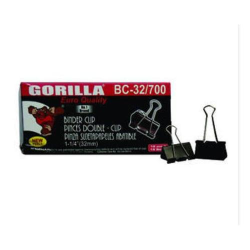 Gorila Binder Clip 32mm (Pack of 12 pcs)