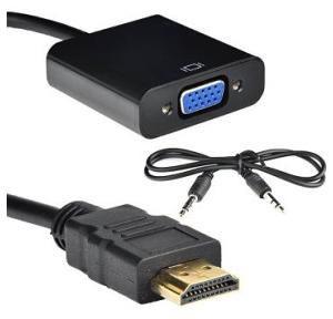 TV-out Cable VGA to HDMI Converter With Audio