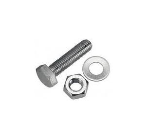 GI Nut Bolt And Washer 1.1/2 inch X 8mm (UOM: 1PC = 1No)