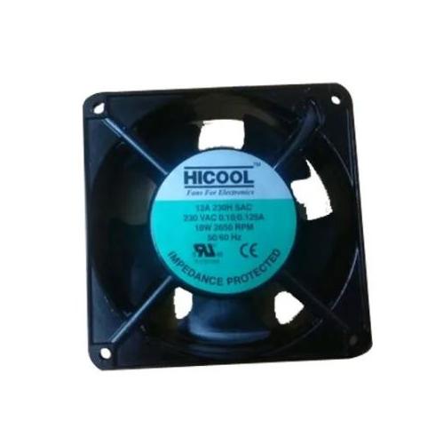 Hicool Panel Ventilation Fan, 18W, 12A, 230V 2650 RPM, 4 Inch