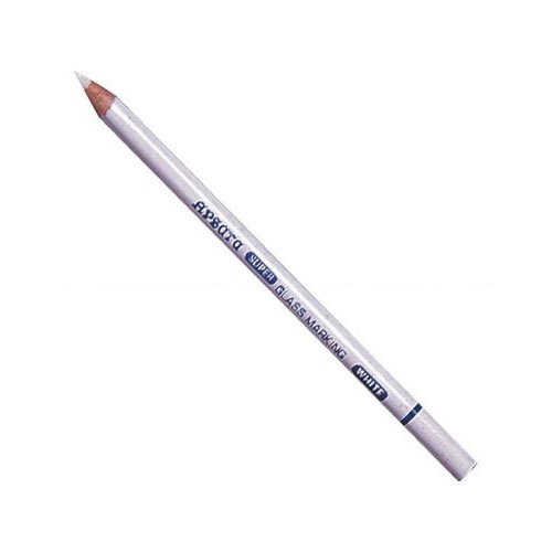 Apsara Glass Marking Pencil White