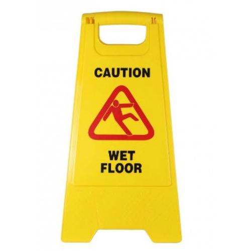 Signage Board Caution Wet Floor CWF-LD