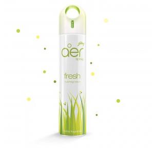 Godrej  Aer Spray, Home & Office Air Freshener, Fresh Lush Green 240 ml