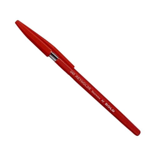 Reynolds 040 Bold Ball Pen, Red