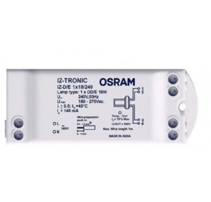 Osram Electronic Ballast 1x18 W,  IZ-D/E, 1x18 W/240