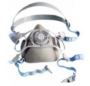 Venus V-800 Small Half Face Piece Respirator Grey For Twin Filter, 15076