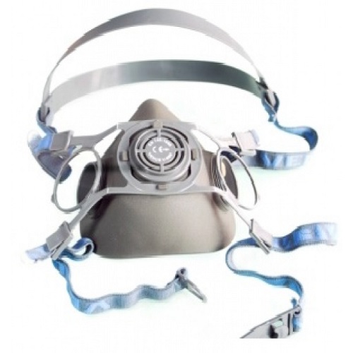 Venus V-800 Small Half Face Piece Respirator Grey For Twin Filter, 15076