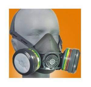 Venus V-8007800 A1P2 R Blister Medium Half Face Piece Respirator Grey Twin Ov Filter & Part, 15047