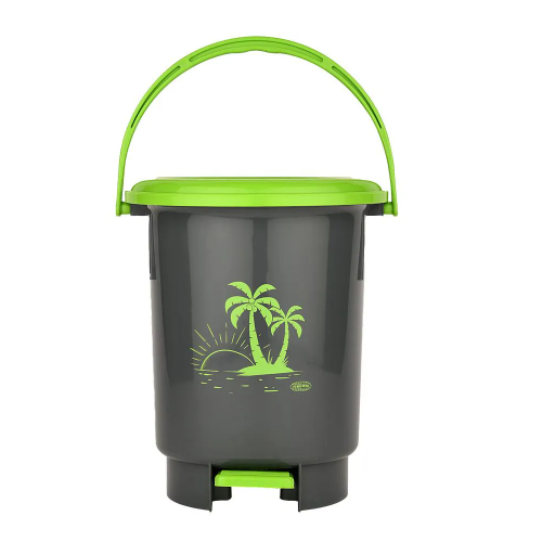 Pedal Dustbin Plastic 12 Ltr