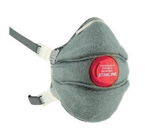 Venus V-2735 SLOV-V FFP3 NR D Grey Dust/Mist Respirator Mask With Valve, 12235