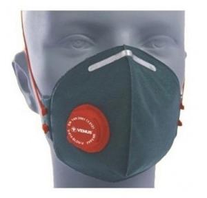 Venus V-414-SLOV-V-FFP2 NR D Respirator Foldflat Dark Green, 14370