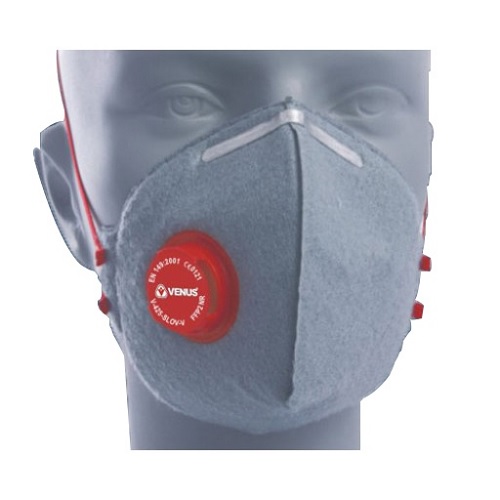 Venus V-425-SLOV-V-FFP2 NR D-FR Grey Rpd-Filtering Half Masks To Protect Against Parti, 14212