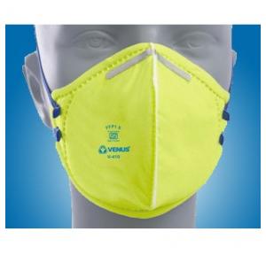 Venus V-410-FFP1S Respirator Foldflat Yellow, 14146