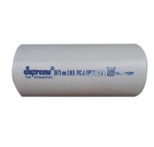 Supreme Pipe 10kgf/cm2 PVC 75mm 1ft