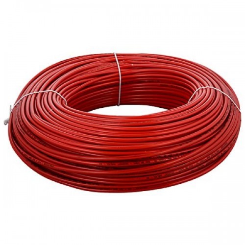 Polycab 1.5 Sqmm 1 Core FR PVC Insulated Flexible Cable 1 Mtr (Red)