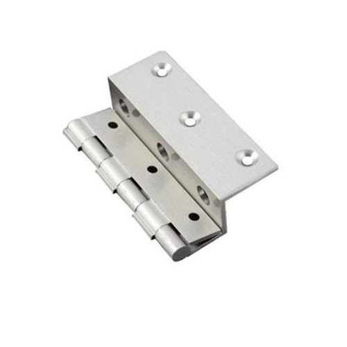 Toilet L Side Door Hinges SS, Size - 3 x 1 inch