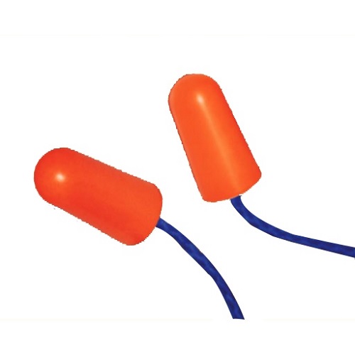 Venus H-101 Orange Disposable Corded Ear Plug, 29 dB, 16011