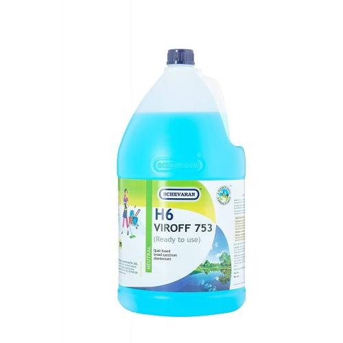 Schevaran Viroff 753 Liquid Hand Sanitizer, 5 Litre