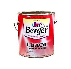Berger Luxol High Gloss Enamel Paint (Black), 20 Litre