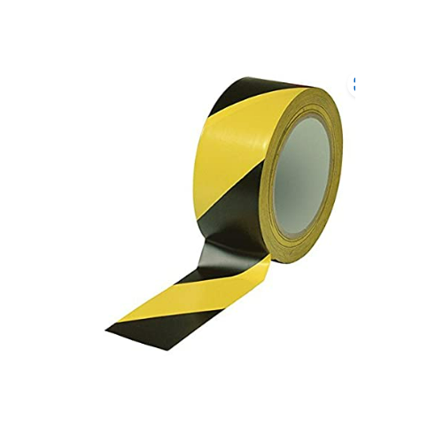 3M Floor Marking Tape Yellow/Black 2 Inch 33 Mtr ± 2 Mtr