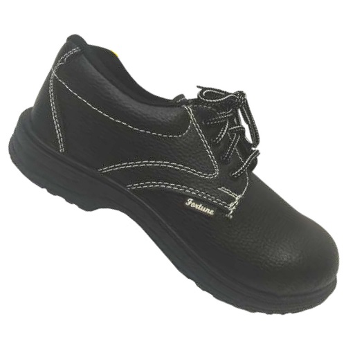 Fortune Advantage Black Steel Toe Safety Shoes Size 5