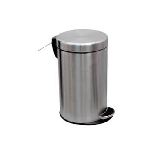 Pedal Dustbin Size,12x18 Inch SS202 20 Ltr